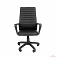 Офисное кресло РК 165 (Обивка: экокожа Терра, цвет - черный) НФ-00000525