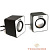 Dialog Colibri AC-02UP BLACK-WHITE {акустические колонки 2.0, 5W RMS, питание от USB}