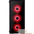 Midi Tower AeroCool "Quartz Red" ATX 2.03,  без б/п 68934