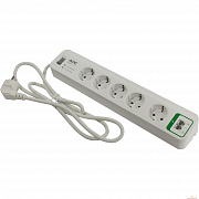 APC PM5T-RS сетевой фильтр 1.83м., 10А, 5 розеток, белый