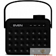 SVEN  PS  -72,  черный  (6 Вт, Bluetooth, FM, USB, microSD, ручка)