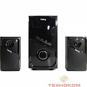 Dialog Progressive AP-225 BLACK - акустические колонки 2.1, 30W+2*15W RMS,Bluetooth,FM,USB+SD reade