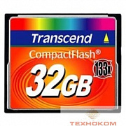 Compact Flash 32Gb Transcend  (TS32GCF133) 133-x