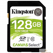 SecureDigital 128Gb Kingston SDS/128GB {SDXC Class 10, UHS-I}